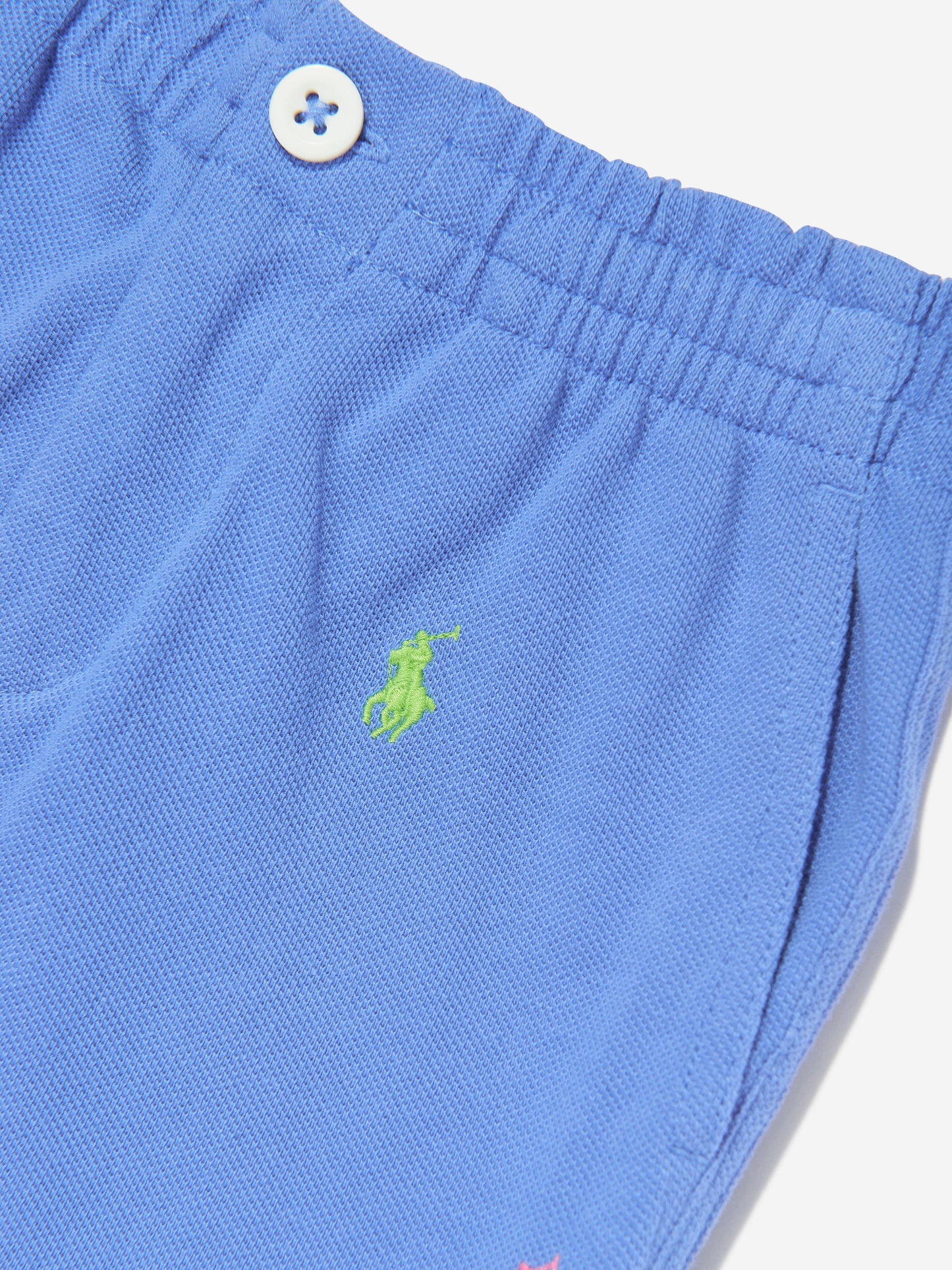 Boys Prepster Logo Shorts in Blue