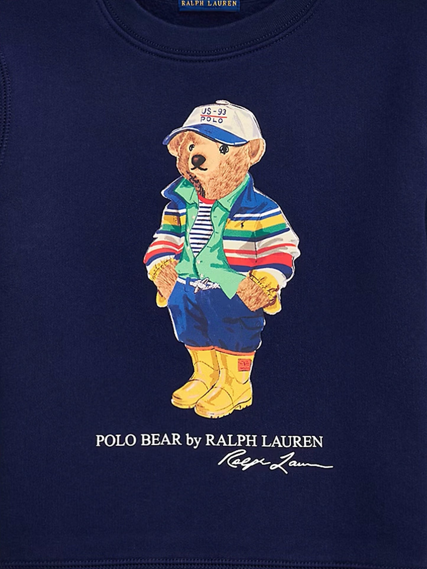 Boys Fleece Sweatshirt in Navy