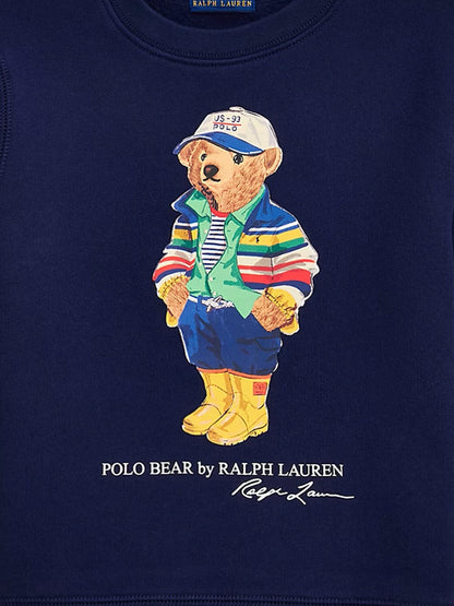 Boys Fleece Sweatshirt in Navy