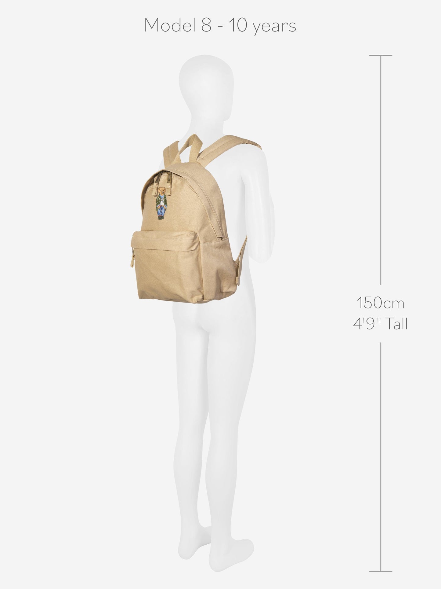 Ralph Lauren Kids Bear Backpack in Brown (44cm)