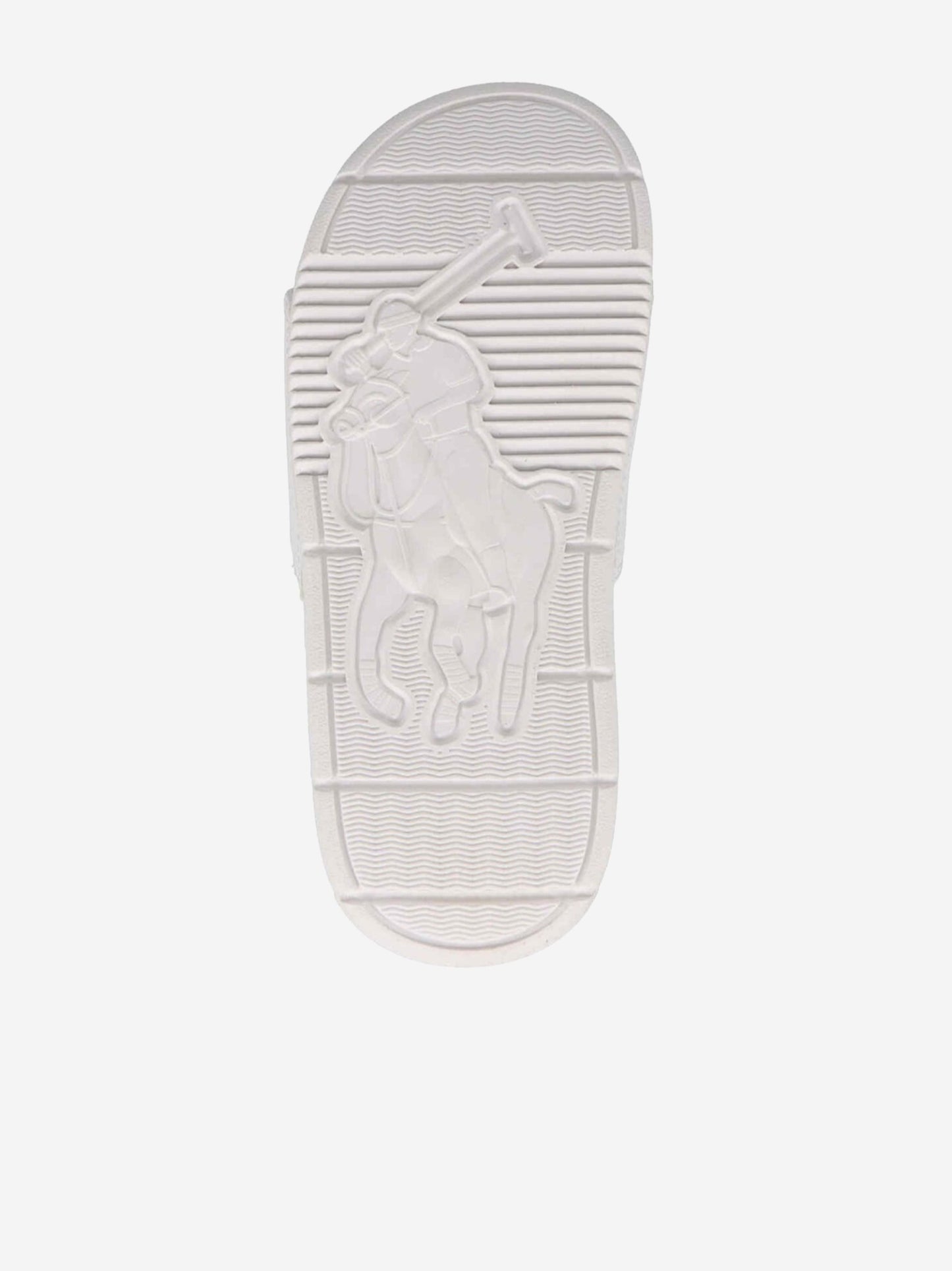 Girls Fairview Logo Sliders in White