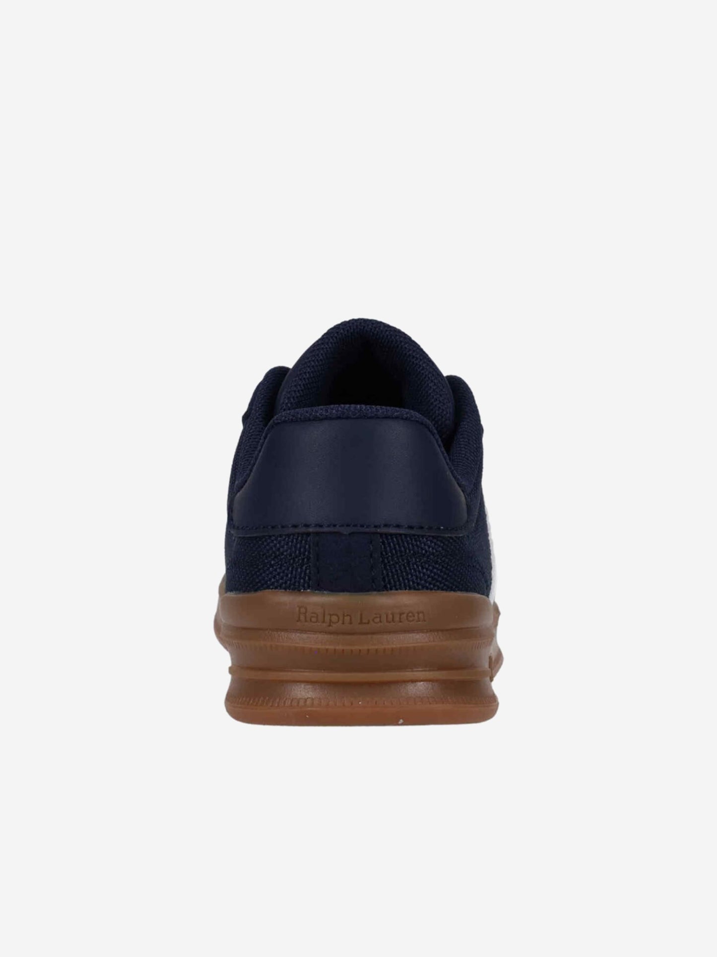Boys Heritage Court III T-Toe Trainers in Navy