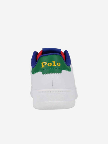 Kids Masters Court Trainers in White