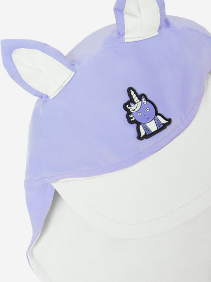 Roarsome Girls 闪耀紫色独角兽太阳帽