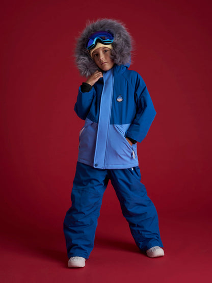 Roarsome Boys Reef The Shark Parka Ski Jacket in Blue