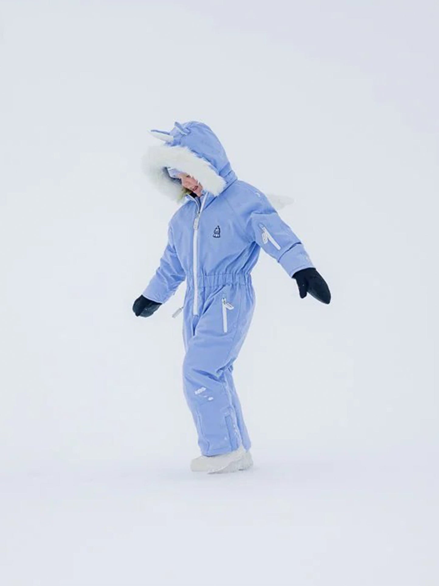 Roarsome Girls Sparkle The Unicorn Snowsuit in Purple