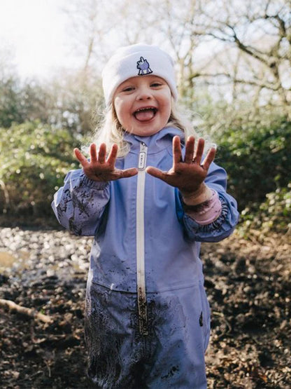 Roarsome Girls Sparkle The Unicorn Puddlesuit in Purple