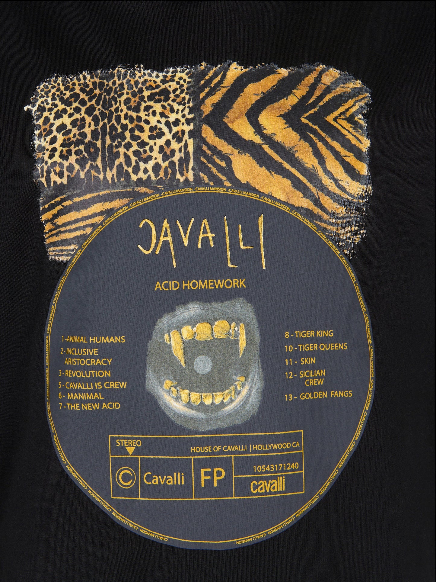 Roberto Cavalli 女童连帽衫