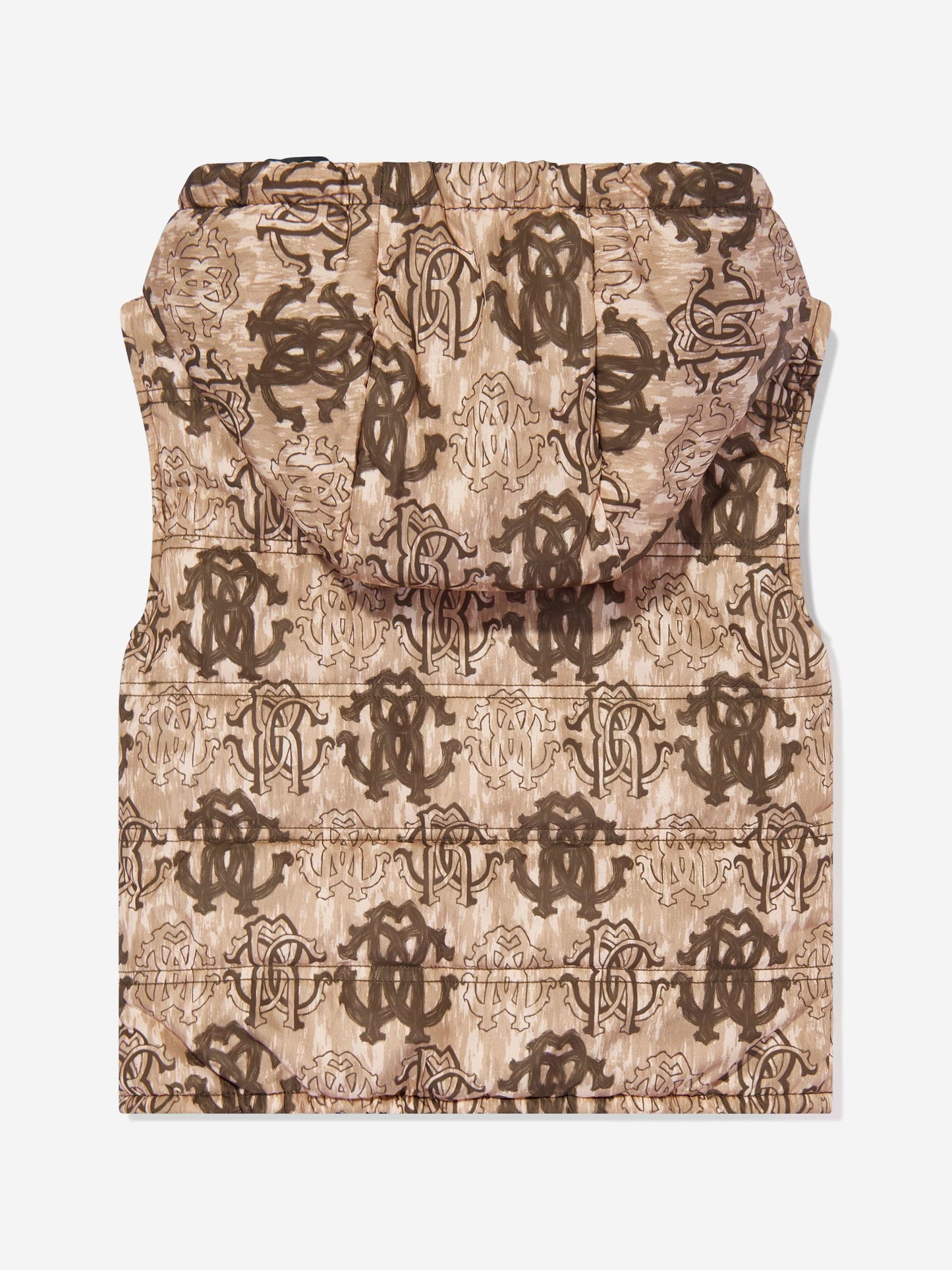 Roberto Cavalli 男童棕色 Monogram 马甲
