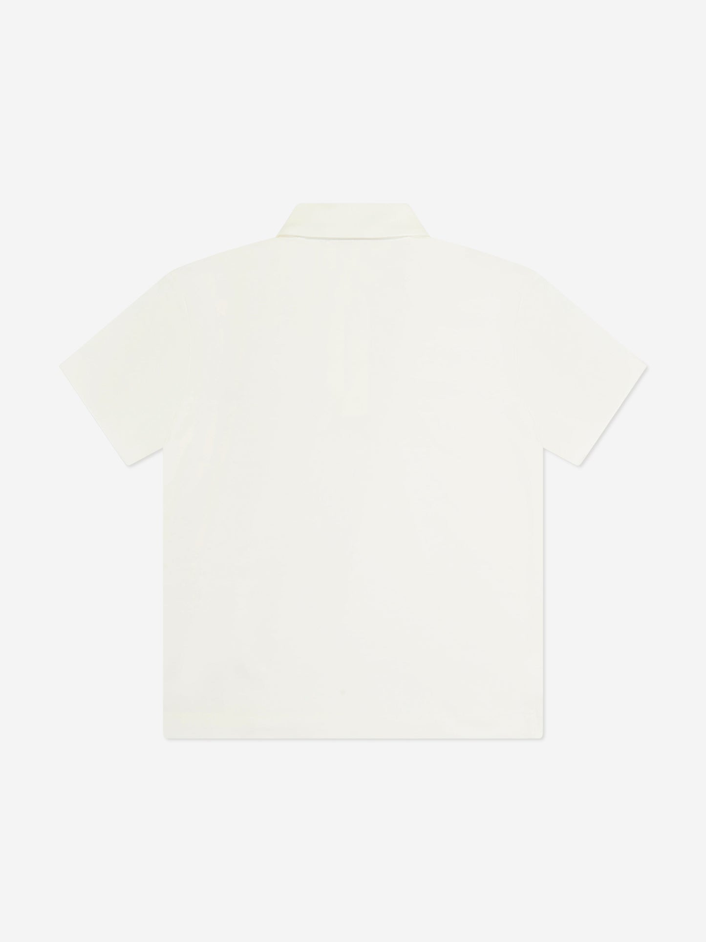 Roberto Cavalli 男童白色 Polo 衫