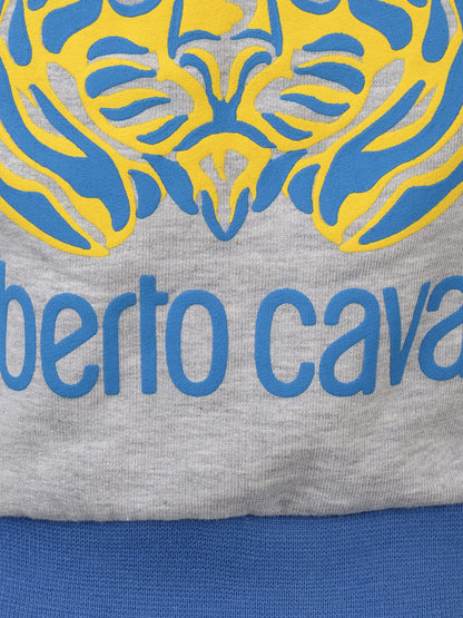 Roberto Cavalli 男婴虎头拉链上衣