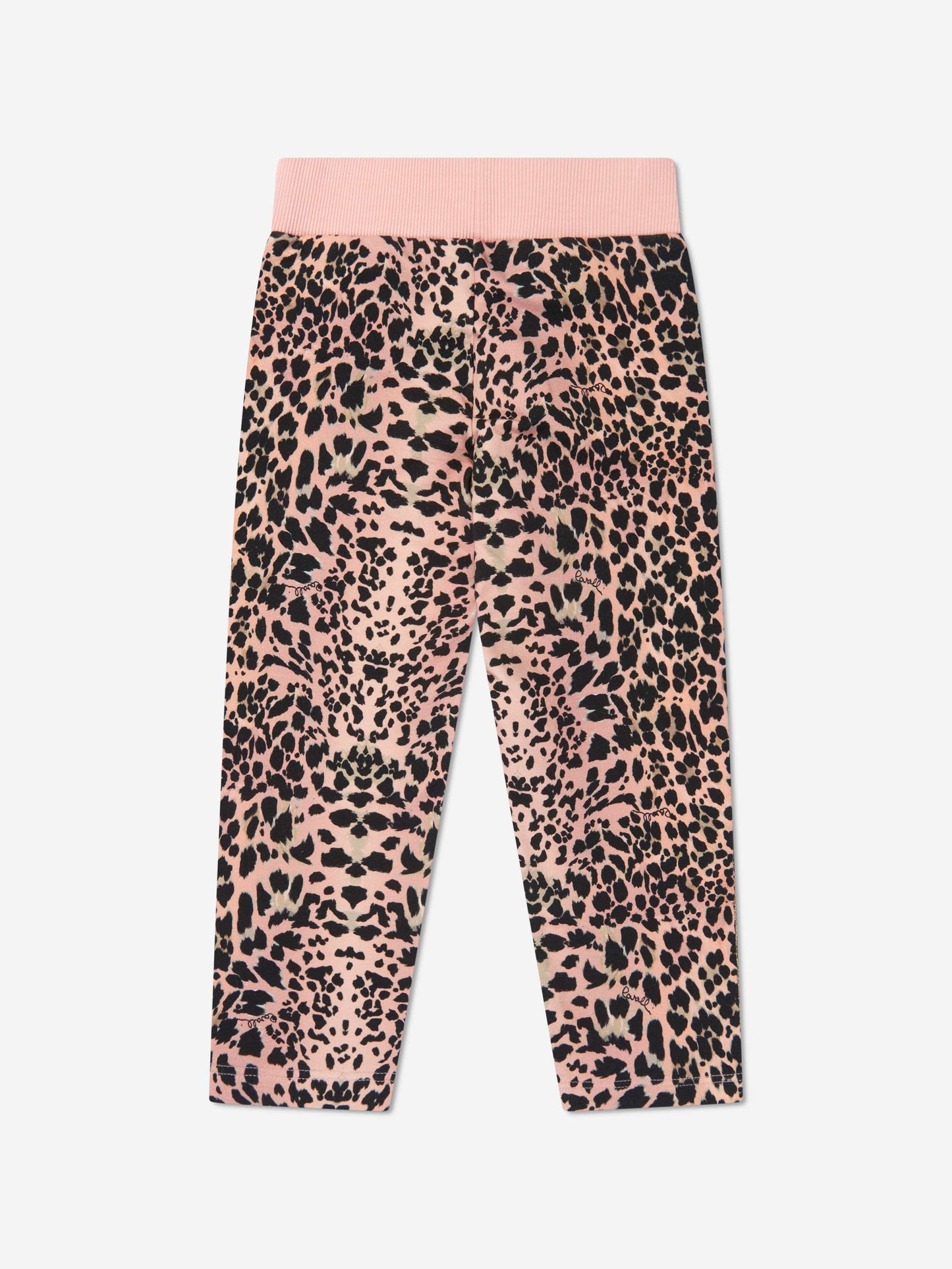 Roberto Cavalli 女童棉质豹纹紧身裤