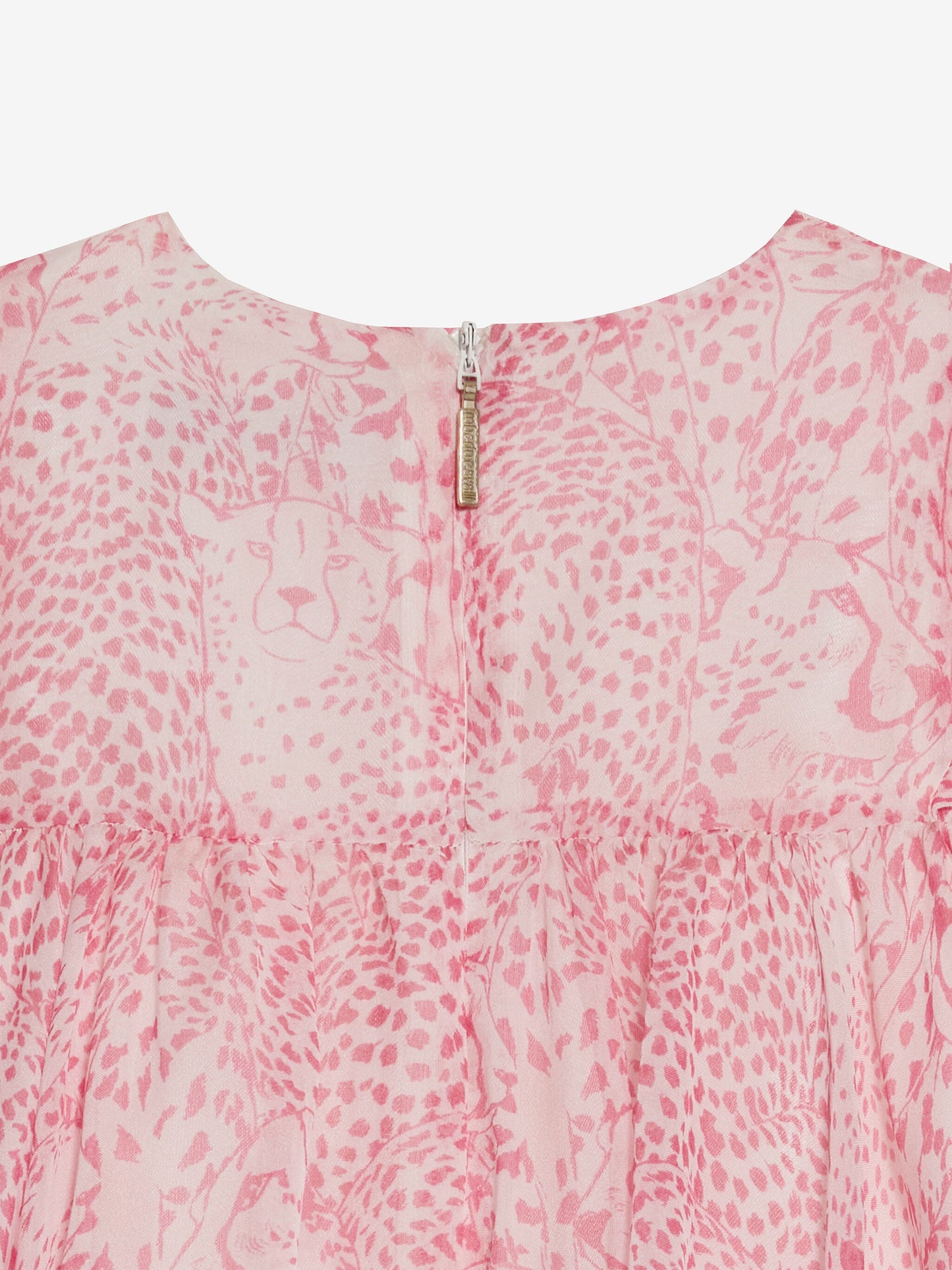 Baby Girls Silk Dress in Pink