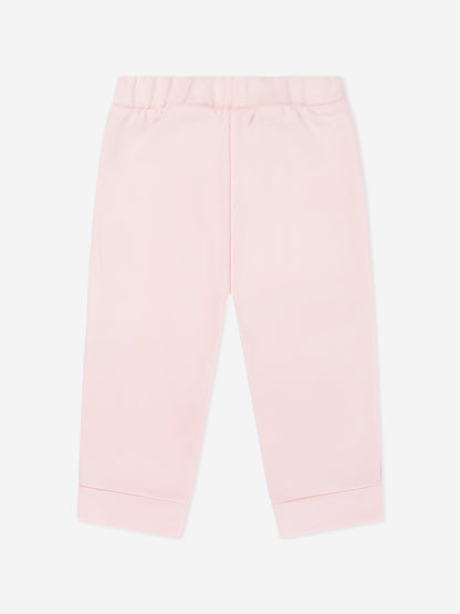 Baby Girls Logo Joggers in Pink