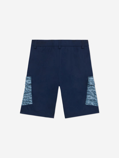 Boys Cargo Shorts in Navy