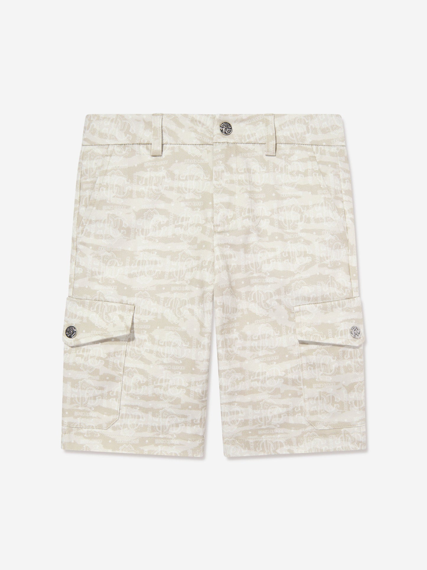 Boys Bermuda Shorts in Beige