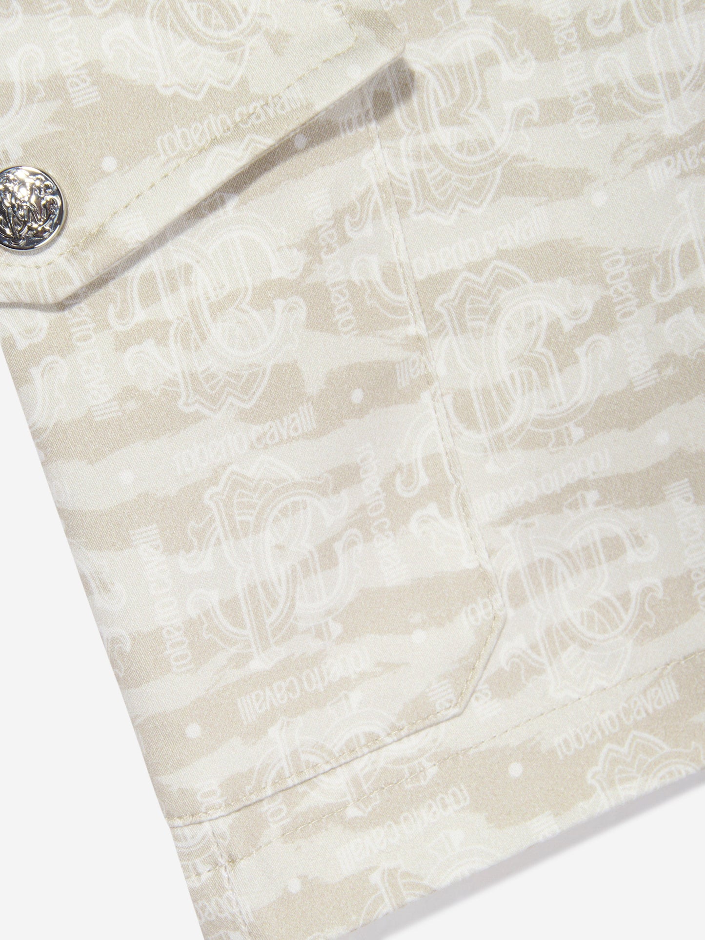 Boys Bermuda Shorts in Beige
