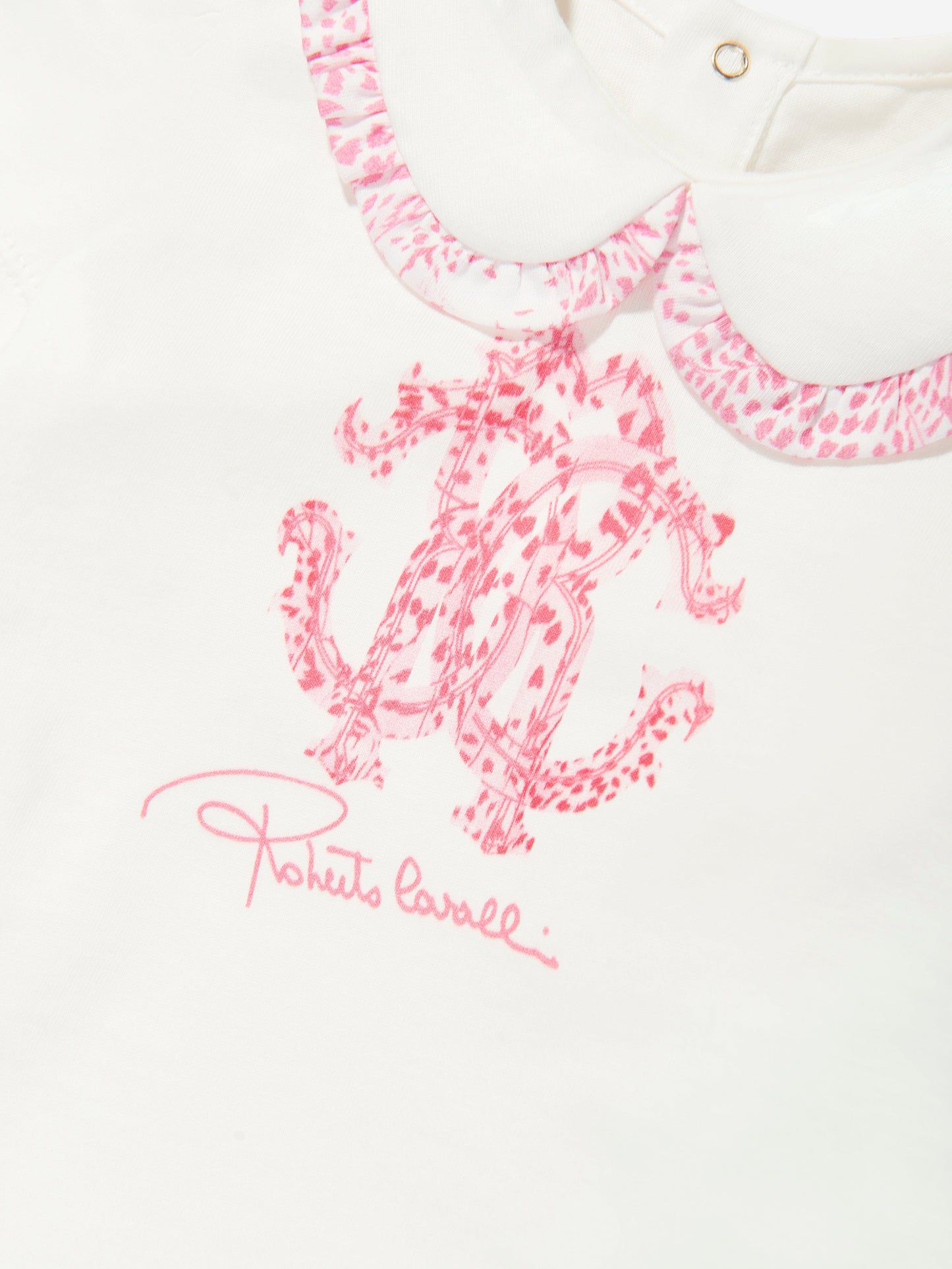 Baby Girls Logo T-Shirt in White