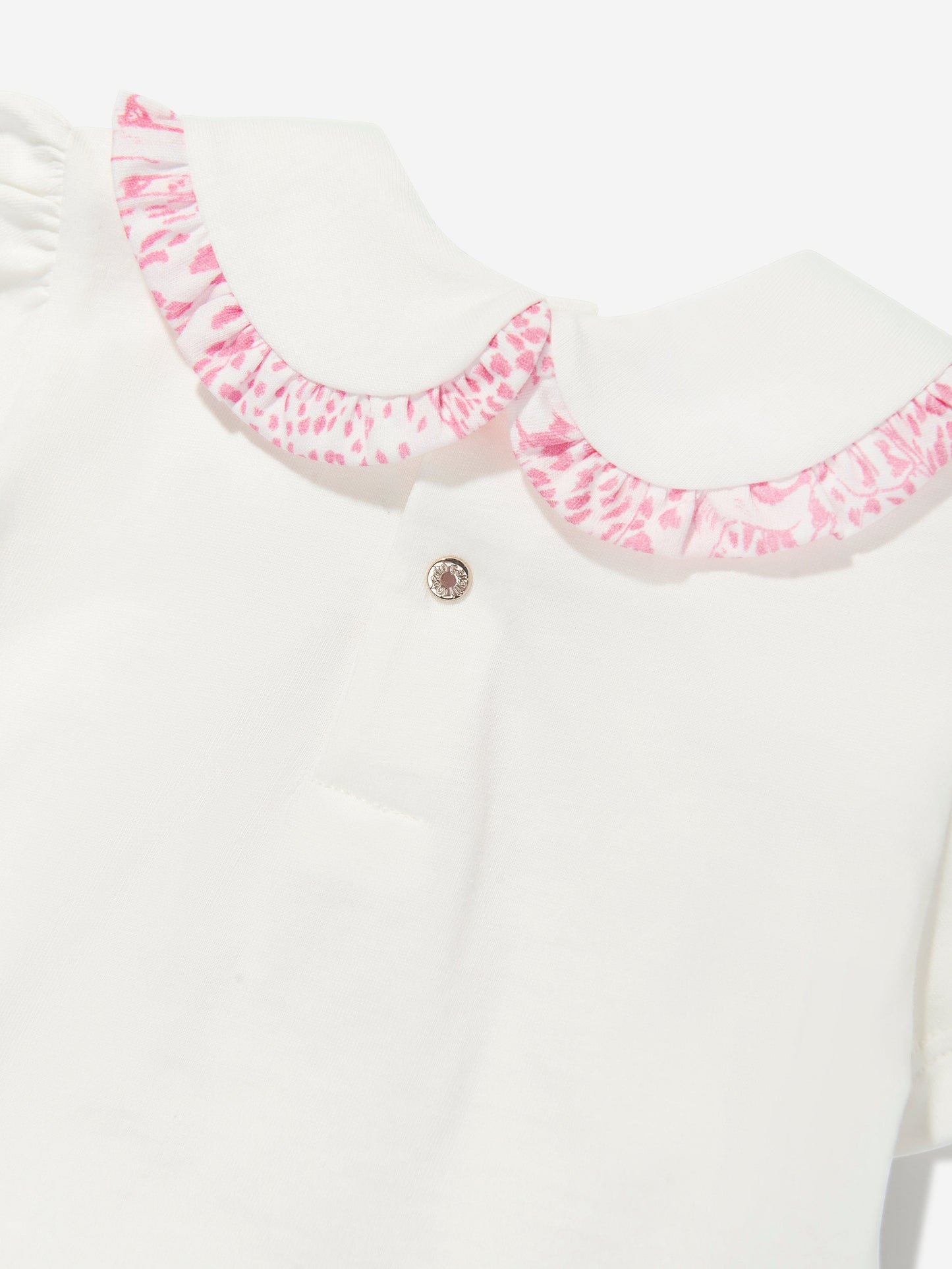 Baby Girls Logo T-Shirt in White