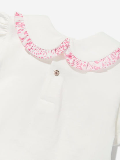 Baby Girls Logo T-Shirt in White