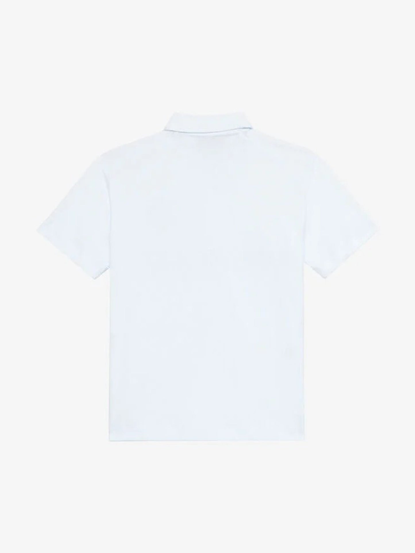 Boys Logo Polo Shirt in White