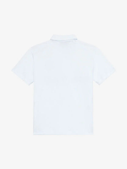Boys Logo Polo Shirt in White