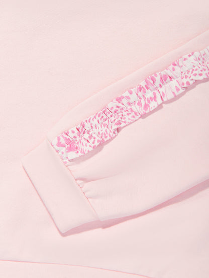 Baby Girls Logo Sweatshirt in Pink