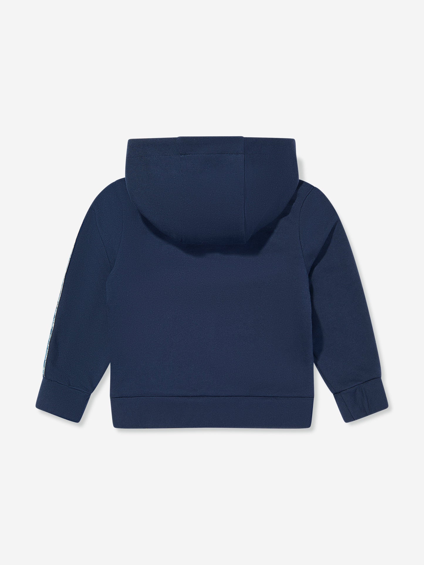 Baby Boys Logo Zip Up Top in Navy