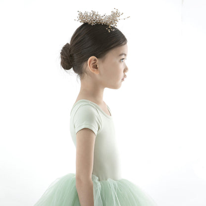 女童薄荷绿芭蕾舞连体衣