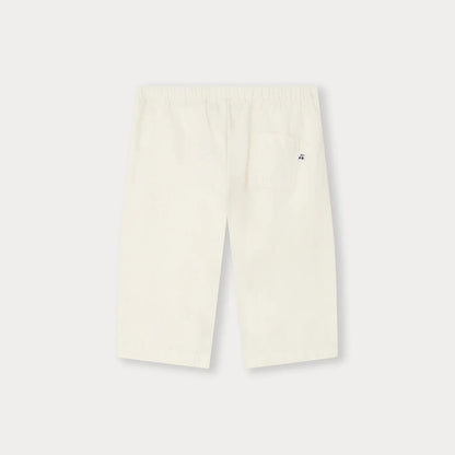 婴儿白色棉长裤