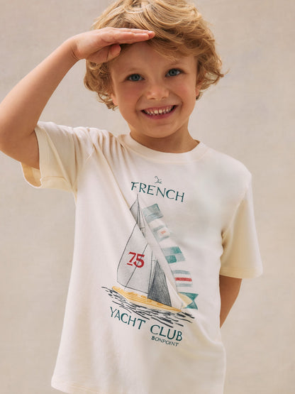 T-shirt Thibald imprimé Yacht Club