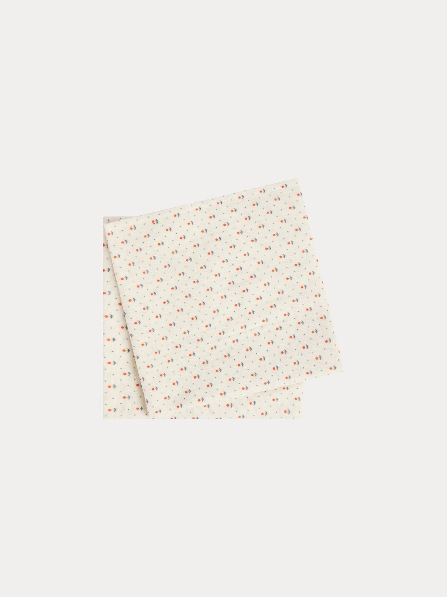 Lange Doudou à imprimé tulipes orange