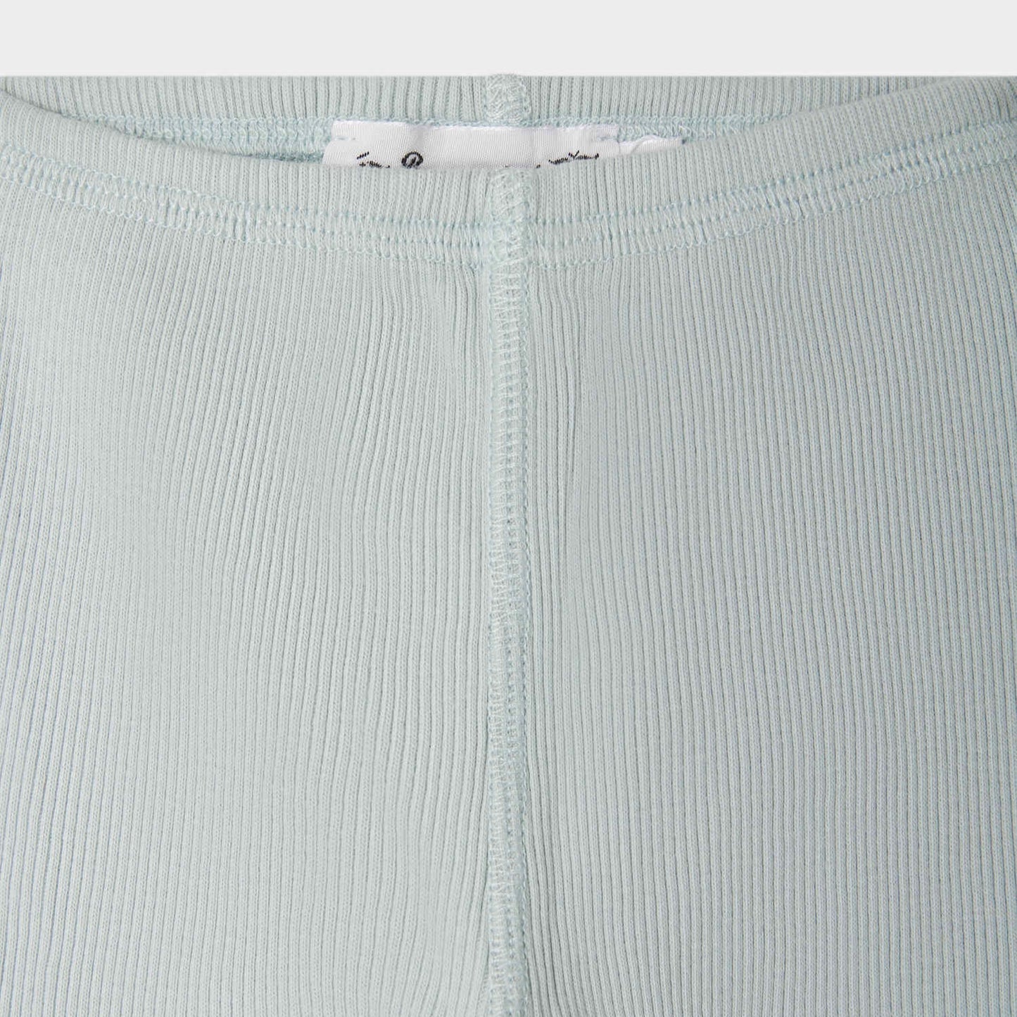 婴儿浅蓝色棉长裤