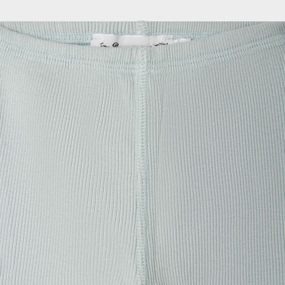 婴儿浅蓝色棉长裤