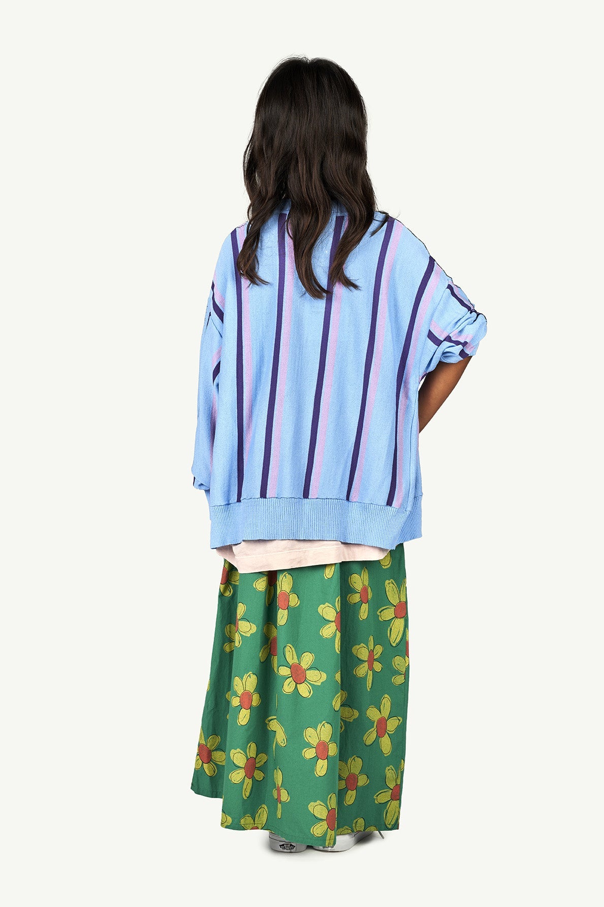 儿童蓝色开衫