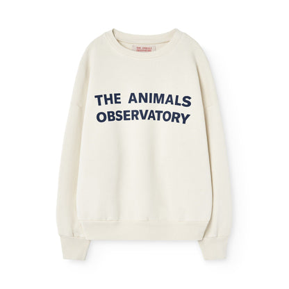 儿童白色Logo棉卫衣