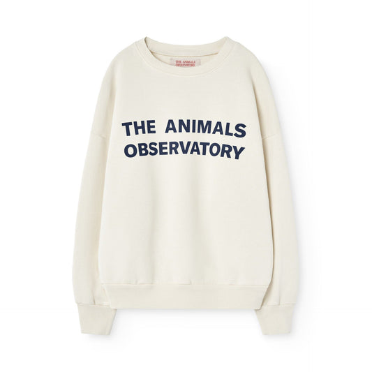 儿童白色Logo棉卫衣