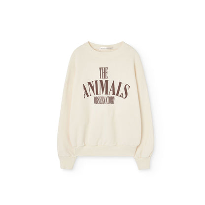 儿童白色Logo棉卫衣