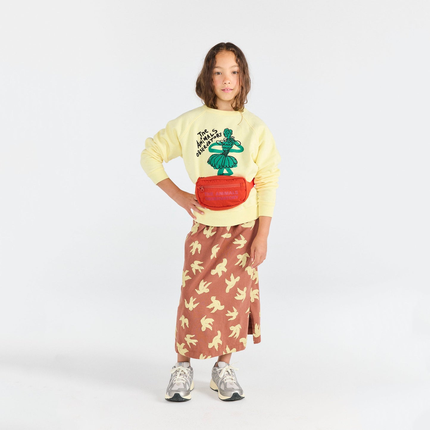 儿童红色腰包(H10 x W18 x D4cm)