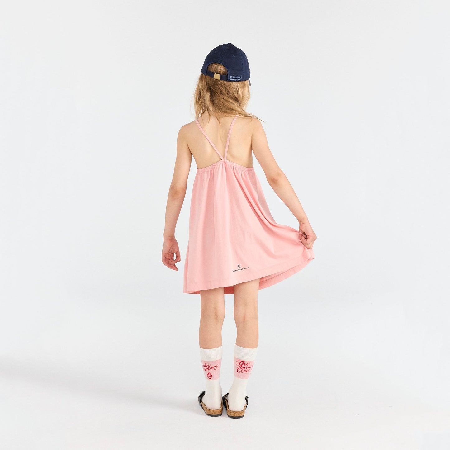 儿童白色Logo棉袜