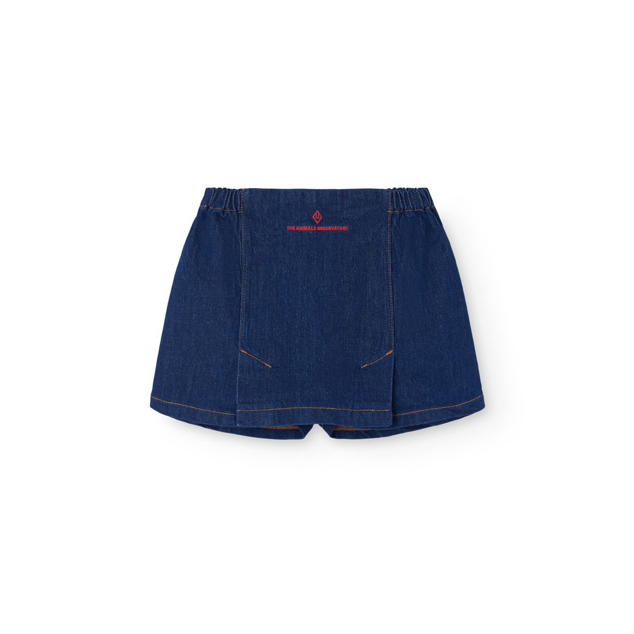 女童蓝色牛仔裙裤