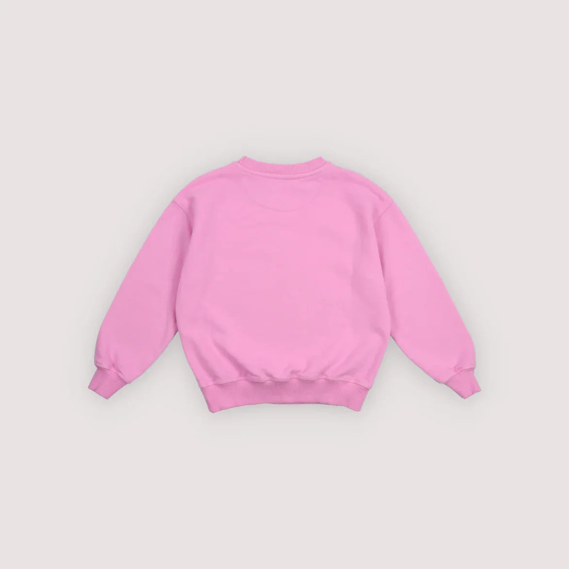 女童粉色Logo棉卫衣