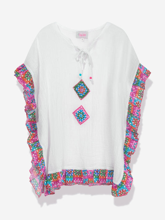Selini Action Girls 白色棉质长袍