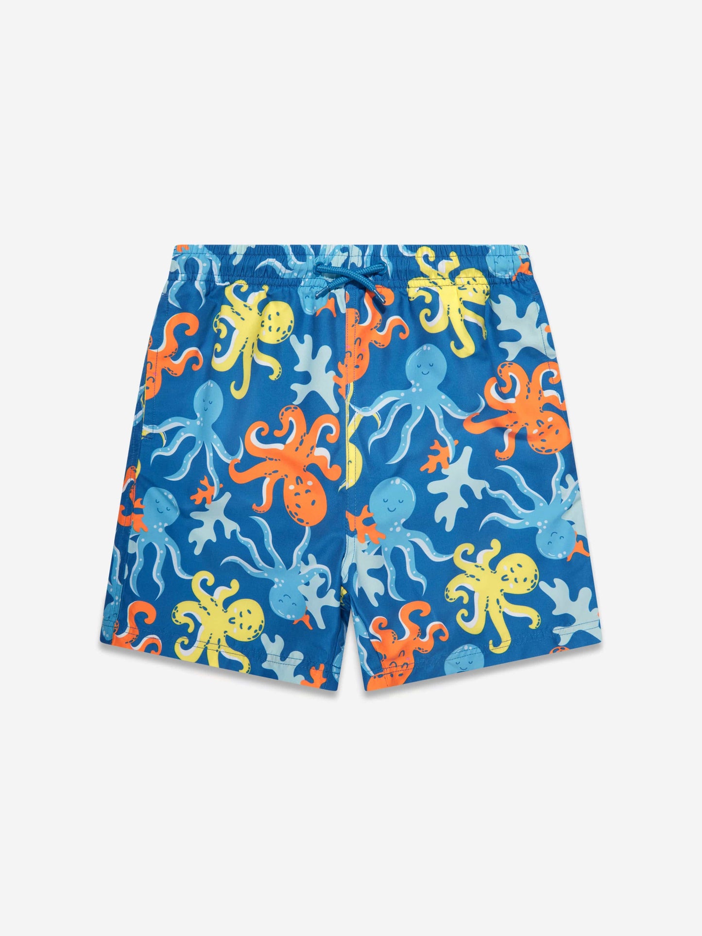 Soli Swim 男童章鱼游泳短裤（UPF50+）蓝色