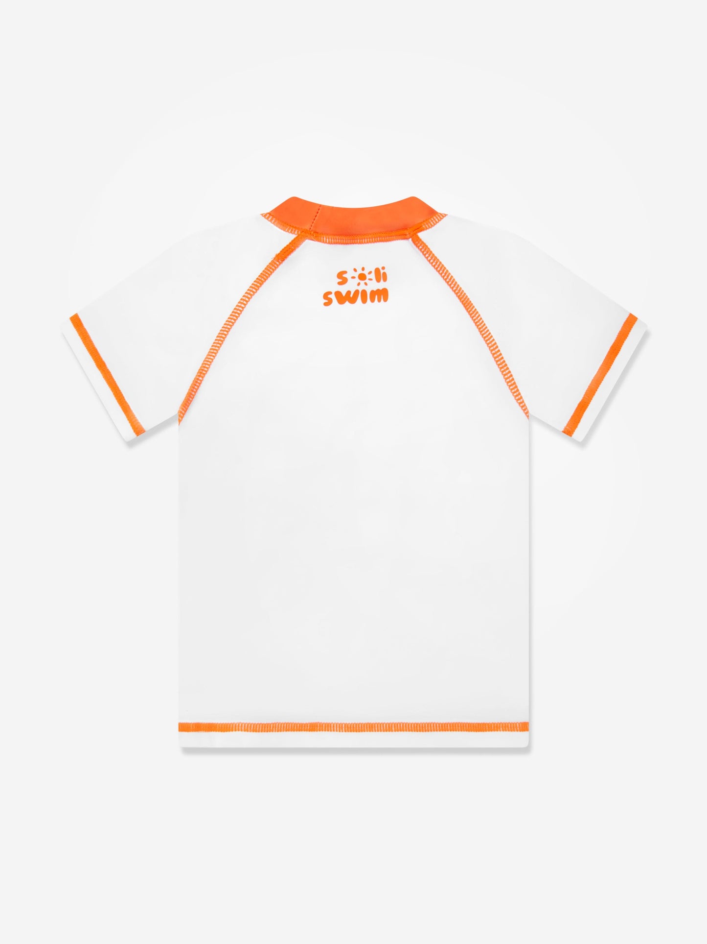 Soli Swim 男童防晒泳衣 (UPF50+) 白色