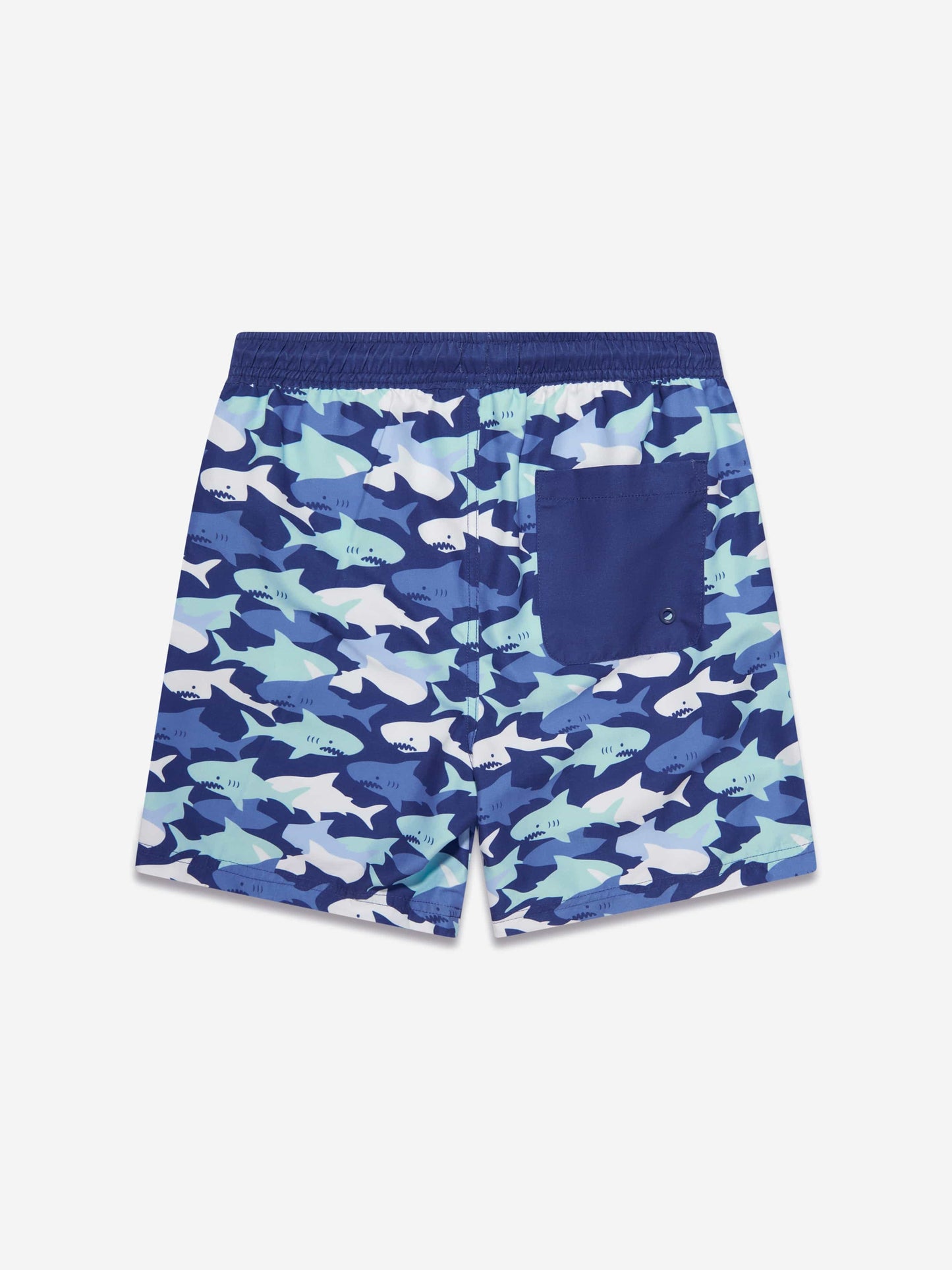 Soli Swim 男童鲨鱼泳裤 (UPF50+) 蓝色