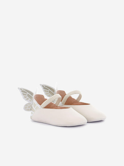 Sophia Webster Baby Girls Chiara Flat in White