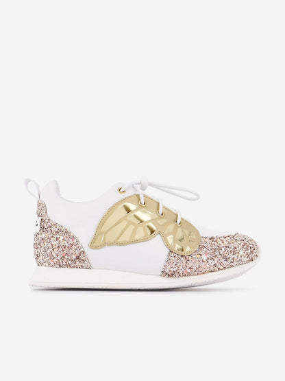 Sophia Webster Girls Chiara Trainers in White
