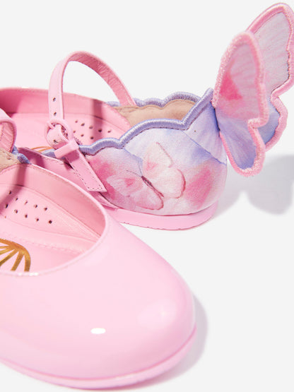Girls Chiara Flat in Pink