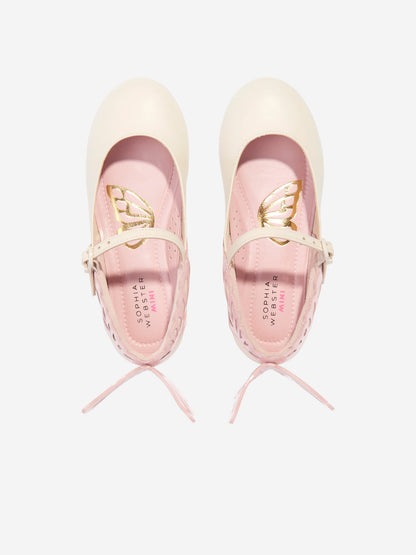 Girls Heavenly Flat in Ivory